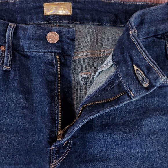 NWT Mother Womens Size 28 The Looker Ankle Fray Girl Crush Denim Jeans $210 - Picture 6 of 16